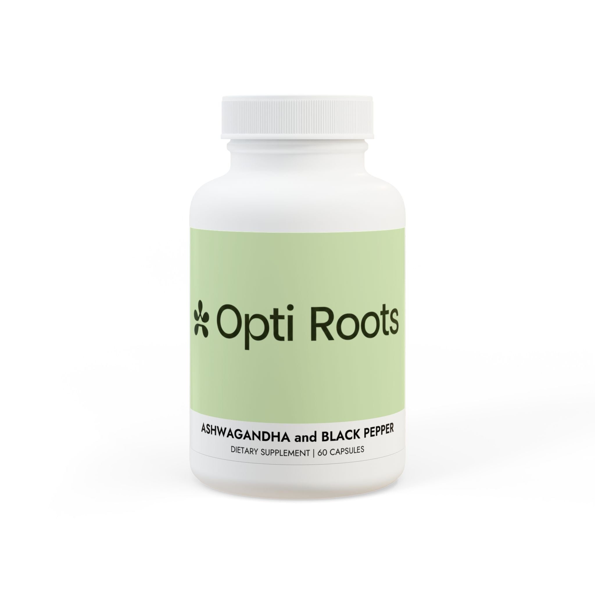 Ashwagandha and Black Pepper Supplement (60 capsules)