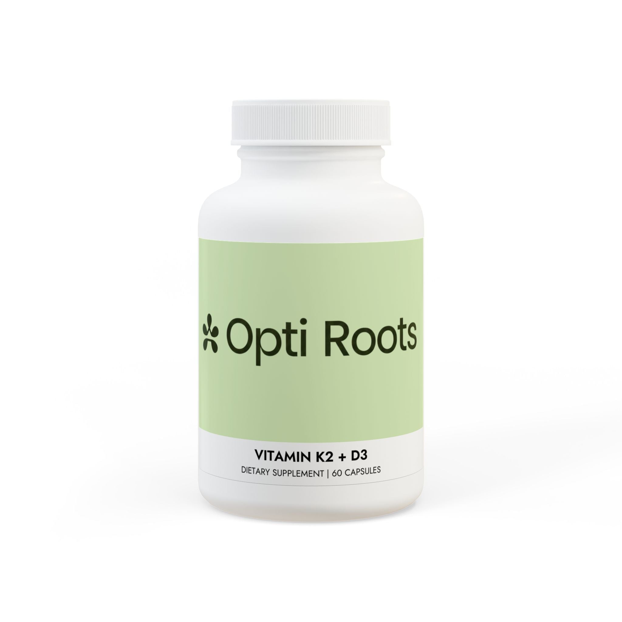 Vitamin K2 + D3 Supplement (60 Capsules)
