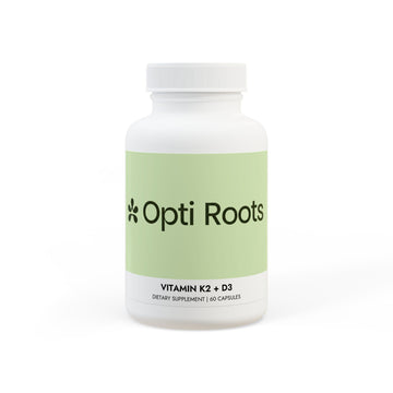 Vitamin K2 + D3 Supplement (60 Capsules)